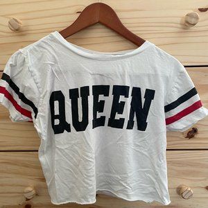 On Fire Queen Crop Top